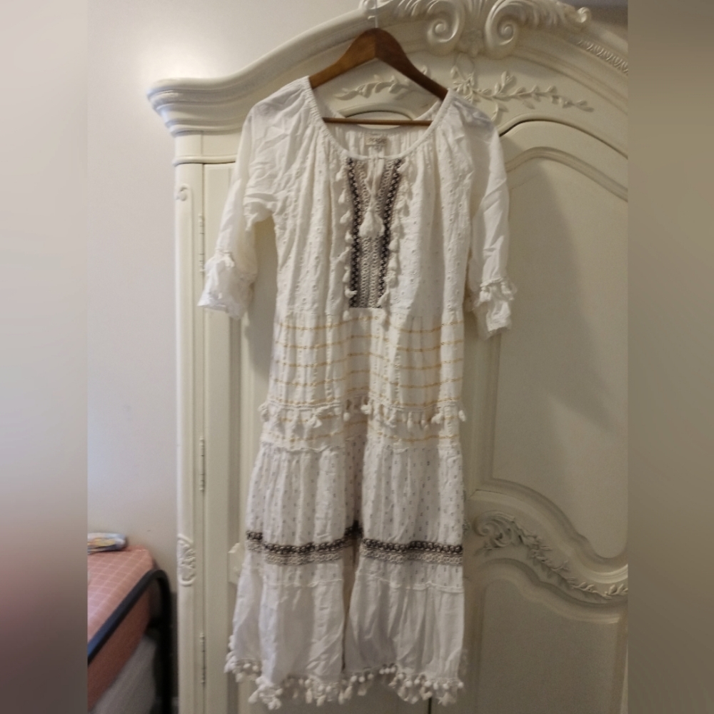 Bohemian midi dress